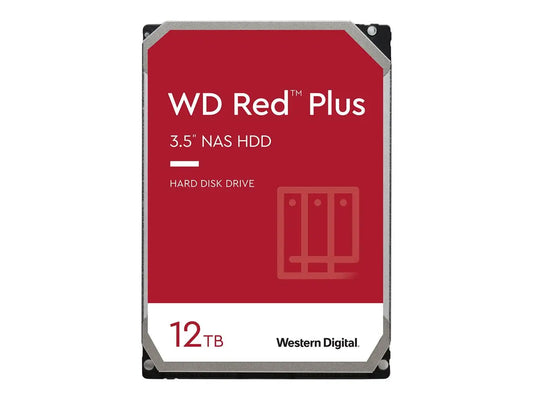 WD Red NAS Hard Drive Harddisk WD120EFBX 12TB 3.5" SATA WESTERN DIGITAL
